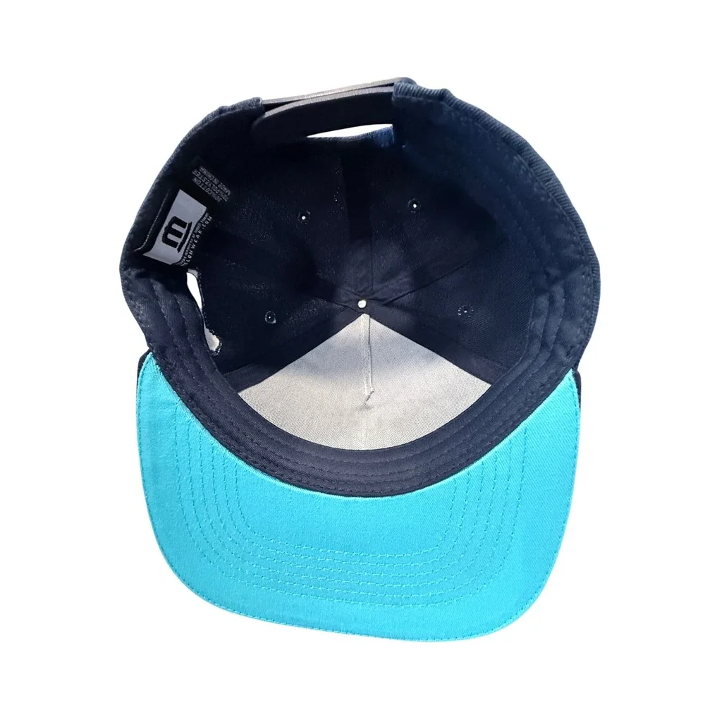 Seattle Mariners Kids Club‎ ySnapback Hat Teal Navy Blue Pixel Bridge Melonwear